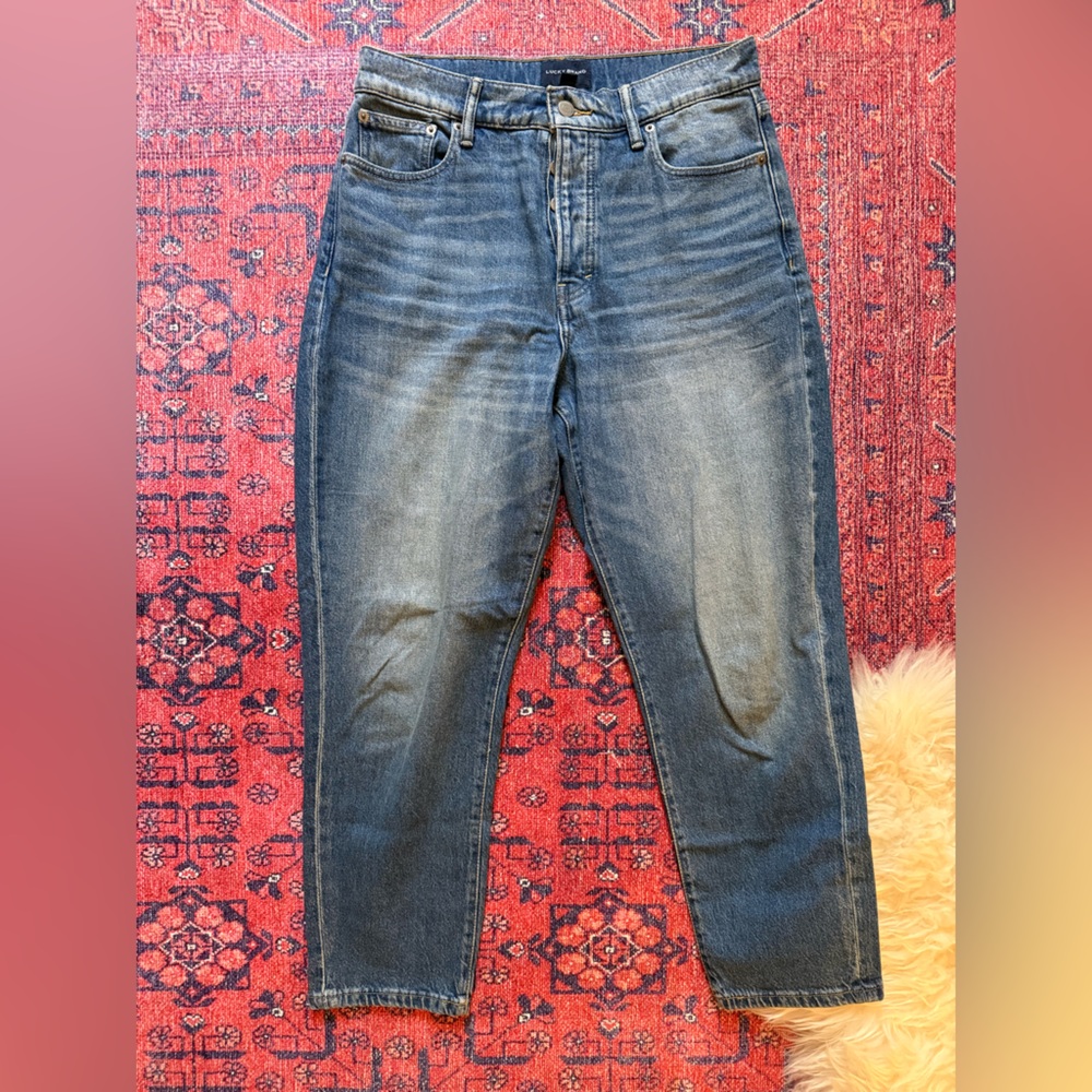 Lucky Brand Drew Mom High Rise Taper